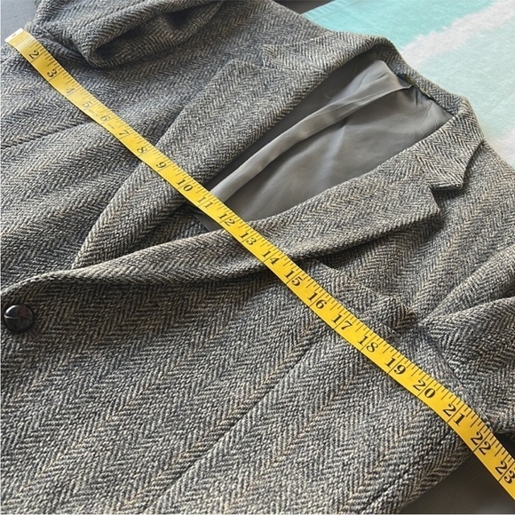 Harris Tweed‎ Vintage Stafford Wool Herringbone Sports Coat Blazer Jacket - Picture 10 of 12